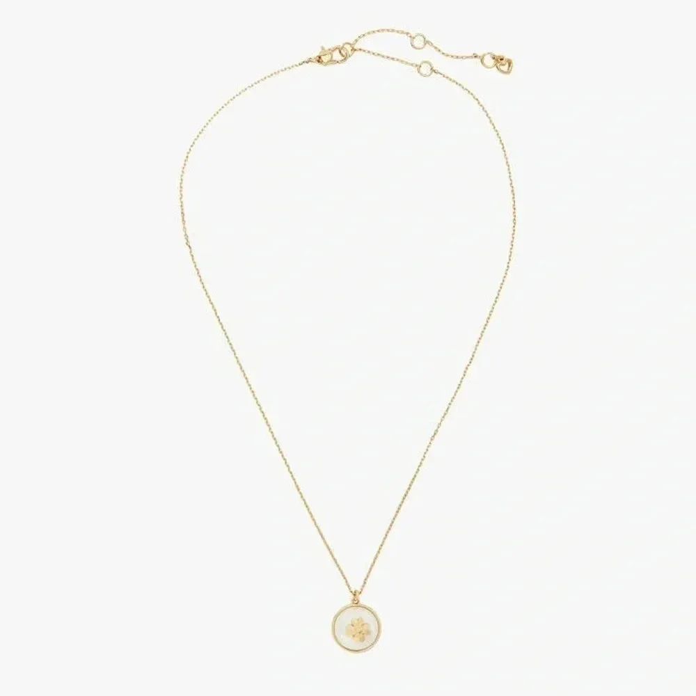 KATE SPADE NWT SPADE ON SPADE 16 IN NECKLACE